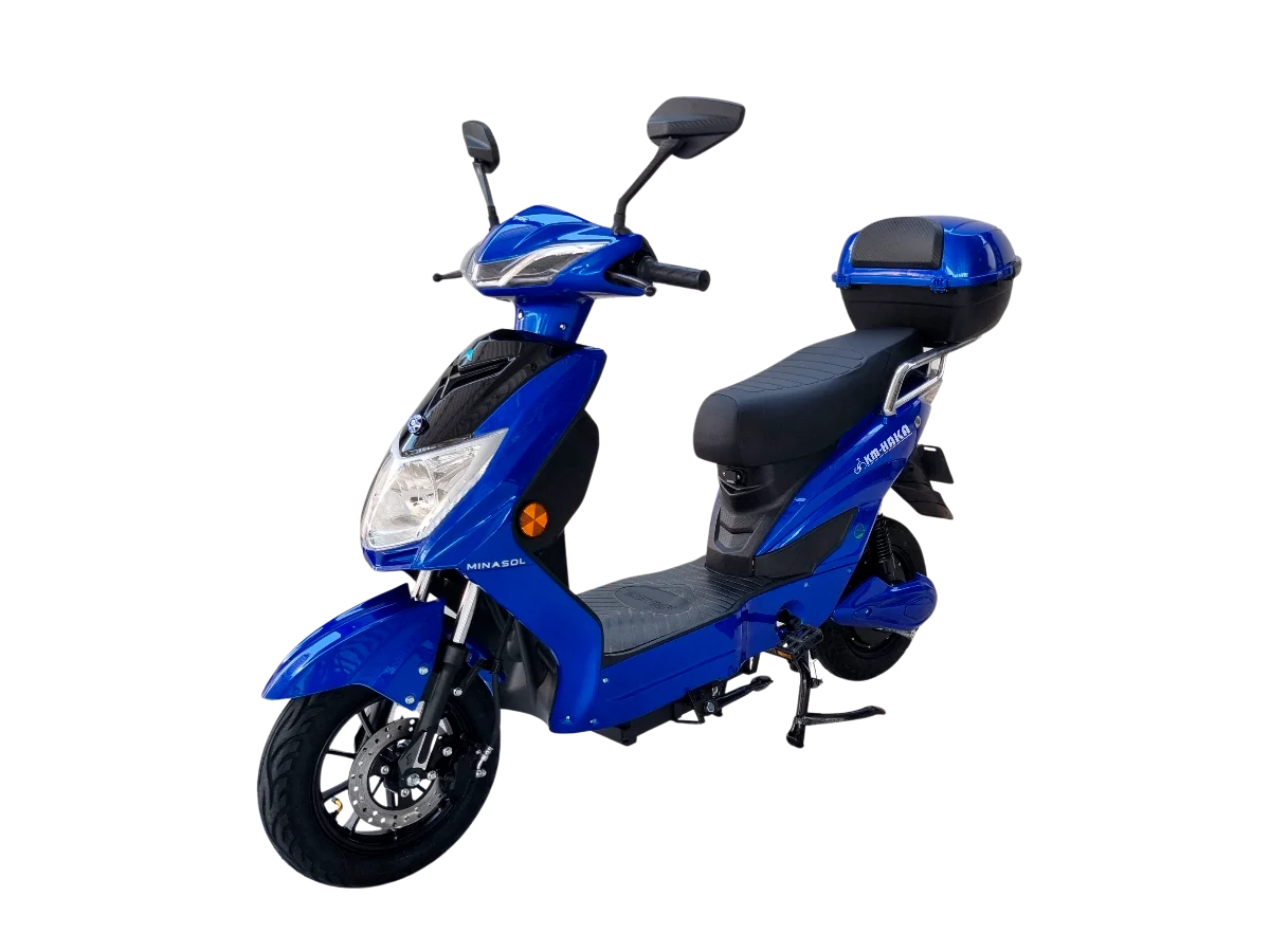 Equipamento elétrico azul KM Haka